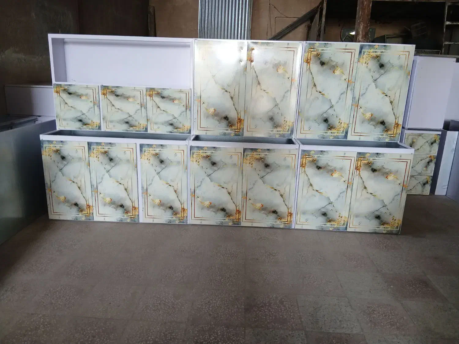 کابینت درب MDF عمده|مصالح و تجهیزات ساختمان|اقلید, |دیوار