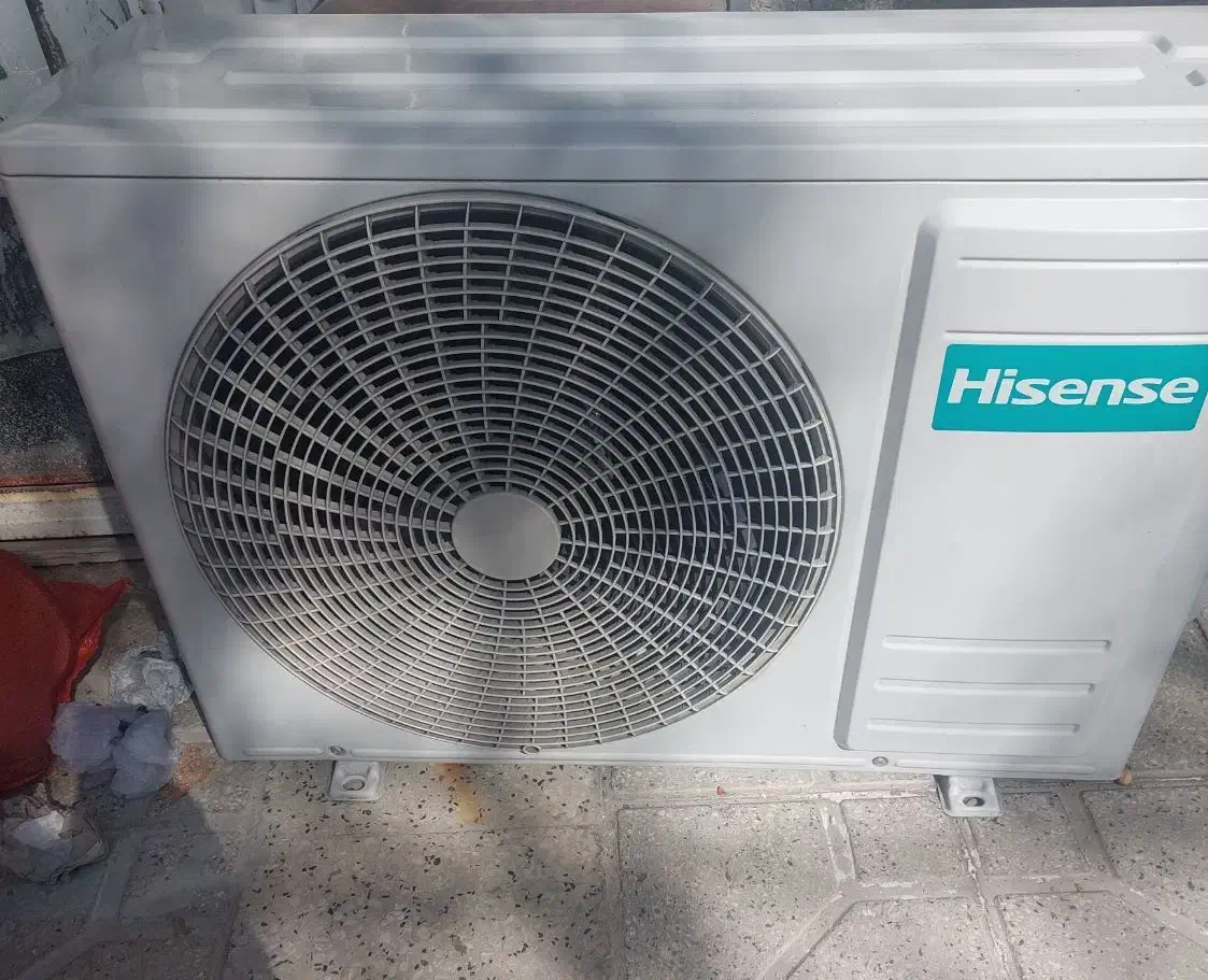 کولر گازی اسپیلت هایسنس|کولر گازی و فن‌کوئل|شیراز, دست خضر|دیوار