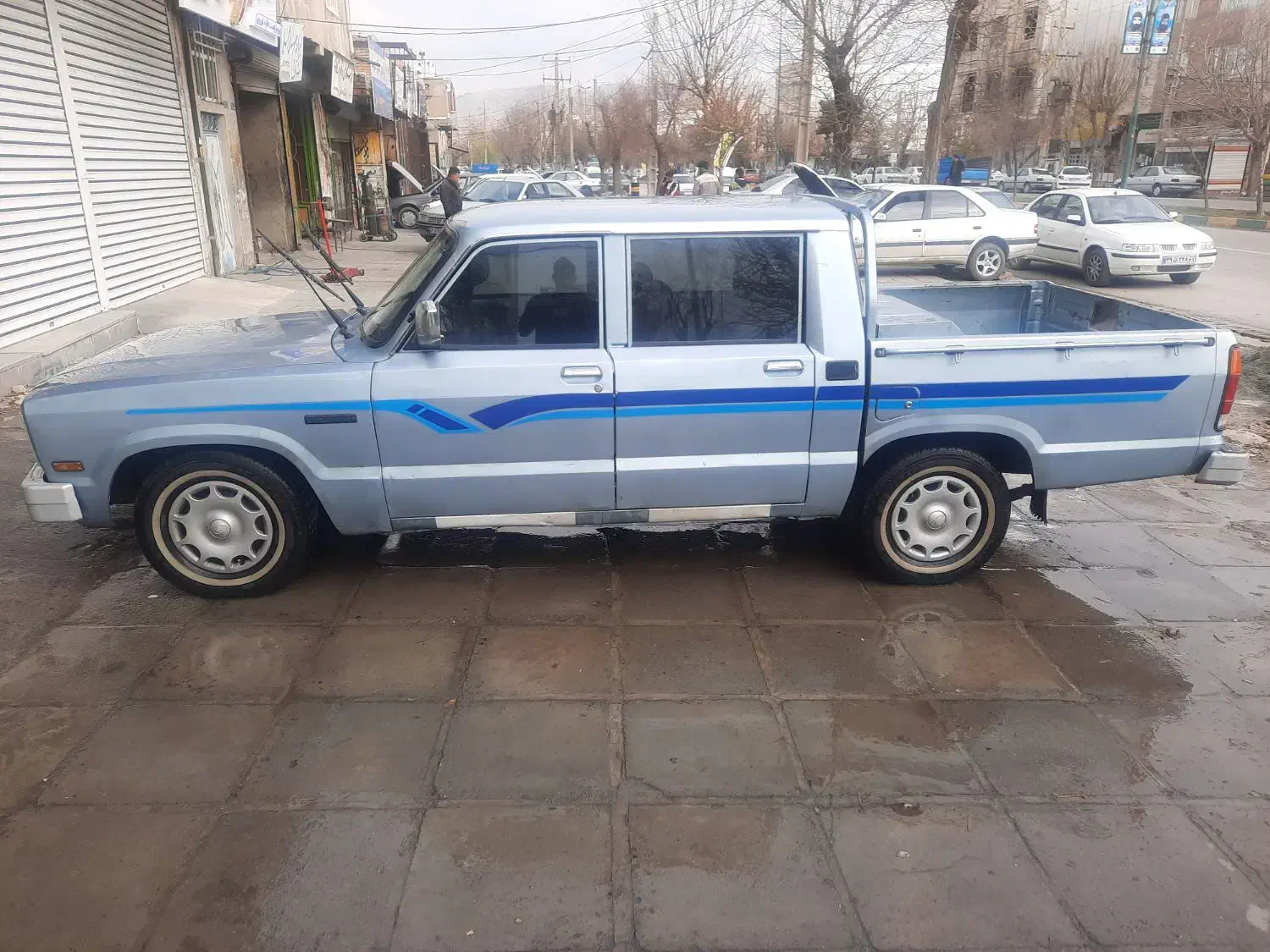 مزدا دوکابین مدل ۸۷ دوگانه کارخانه|خودرو سواری و وانت|کرمانشاه, |دیوار