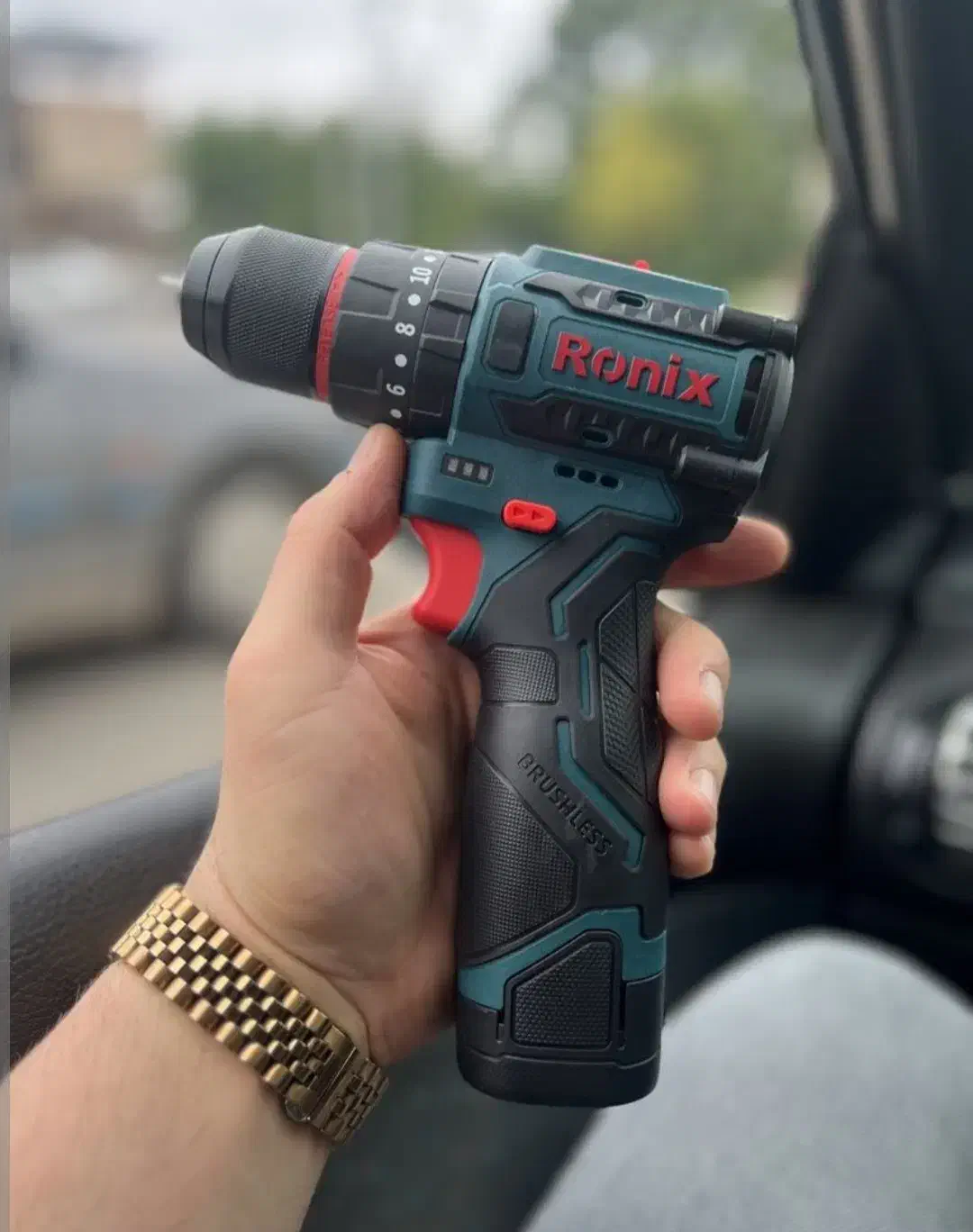 پیچ بند رونیکس 8661 نو بدون استفاده2باتری|ابزارآلات|اهواز, پادادشهر|دیوار