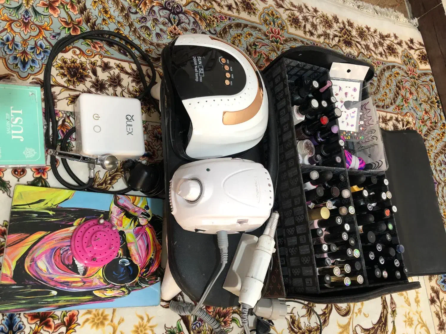 وسایل کاشت ناخن|آرایشگاه و سالنهای زیبایی|سیرجان, |دیوار