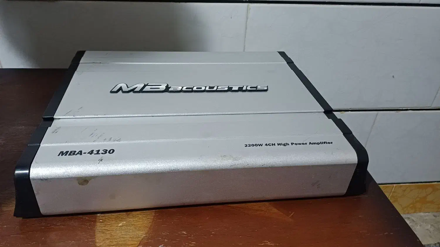 آمپلی فایر MBacoustice  چهارکانال 2200 وات توافقی|صوتی و تصویری|جیرفت, |دیوار