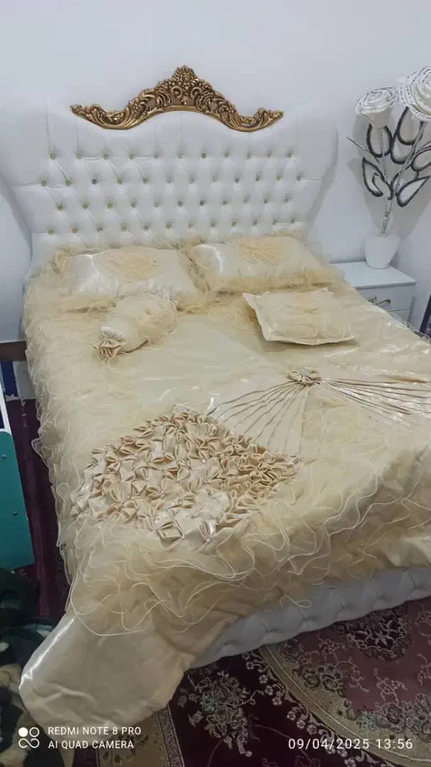 تخت خواب با تشک طبی دو نفره رویال|تخت و سرویس خواب|رفسنجان, |دیوار