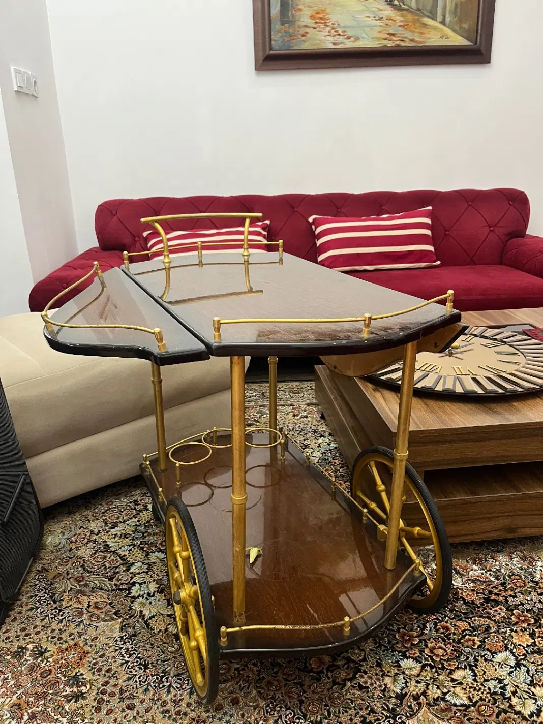 میز بار|بوفه، ویترین، کنسول|بندر انزلی, گلسرخ|دیوار