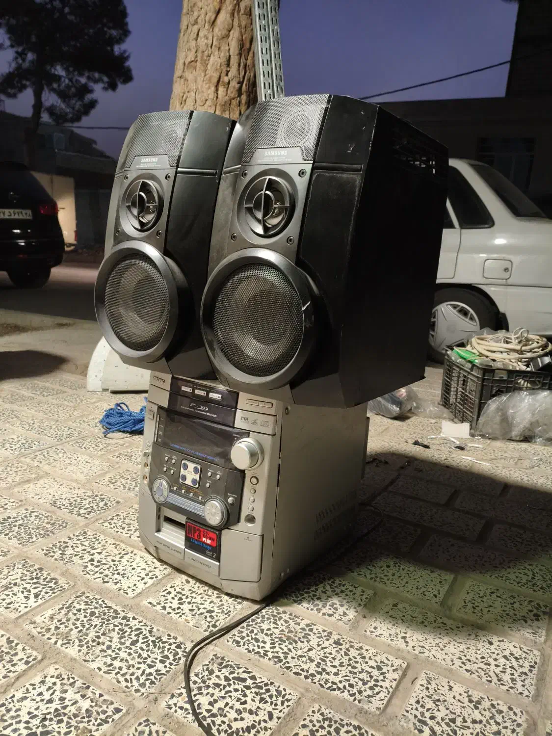 ظبط صوت خانگی سامسونگ به همراه باند|سیستم صوتی خانگی|کرج, خرمدشت|دیوار