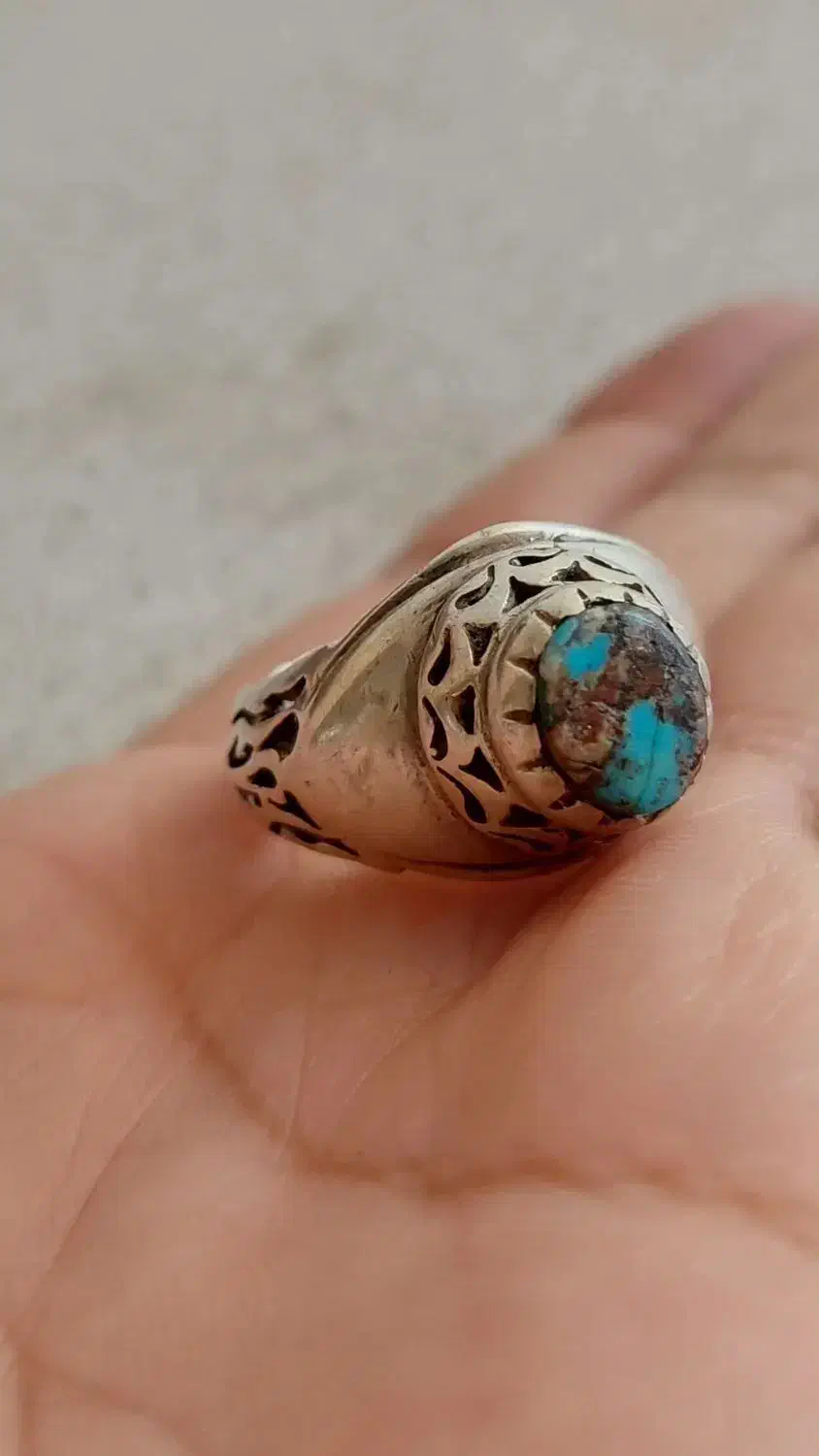 انگشتر فیروزه نیشابور عقیق، توپاز، یاقوت|جواهرات|مرودشت, ثبت احوال|دیوار