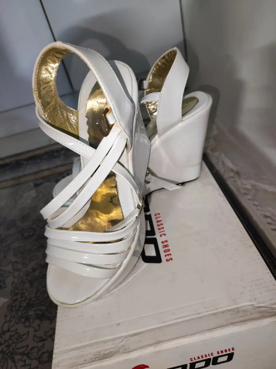 کفش مجلسی در حد نو|کیف، کفش، کمربند|زنجان, |دیوار