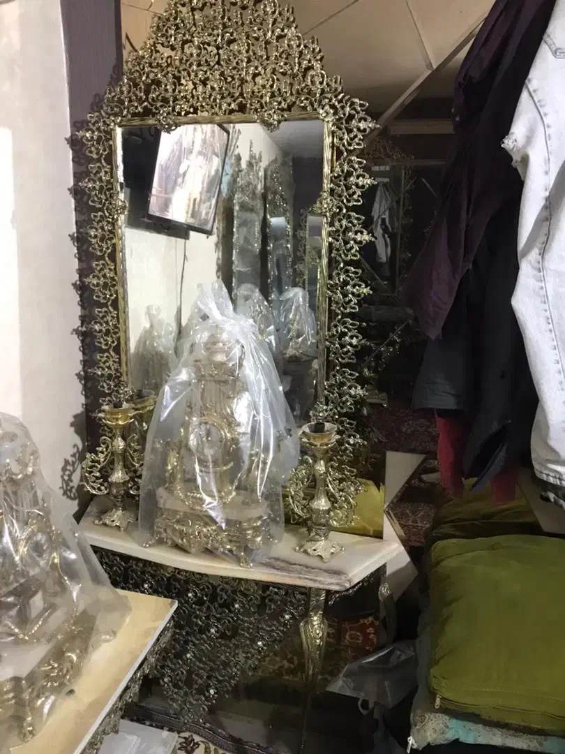 اینه کنسول و شمعدان|بوفه، ویترین، کنسول|تهران, مشیریه|دیوار