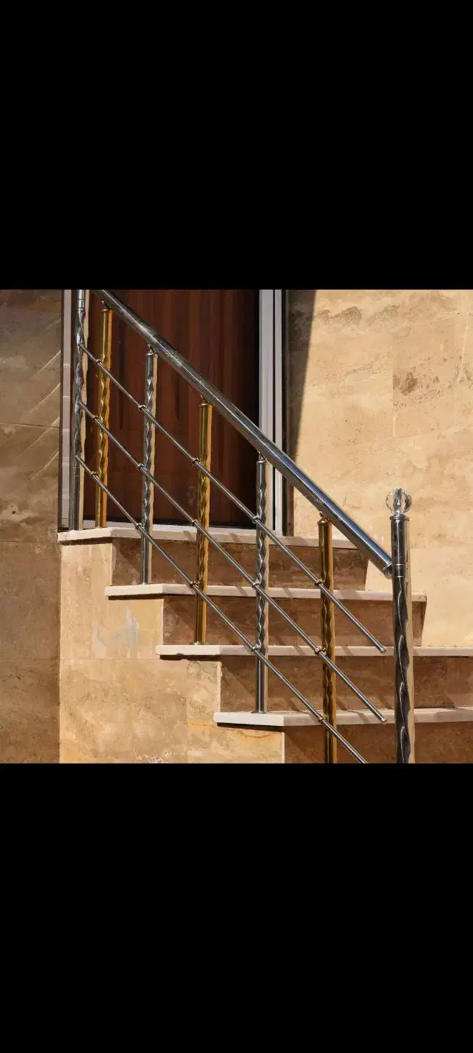 حفاظ و نرده راپله استیل ۳۰سال ضمانت|مصالح و تجهیزات ساختمان|ایرانشهر, |دیوار