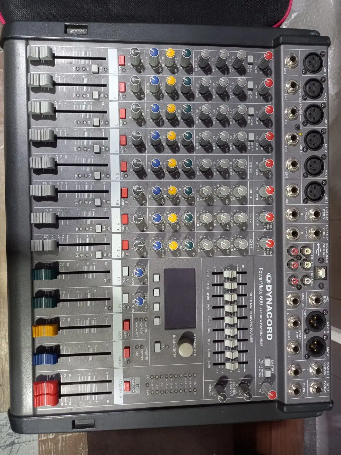 پاورمیکسر دایناکورد ۶۰۰/۳|سیستم صوتی خانگی|قوچان, |دیوار