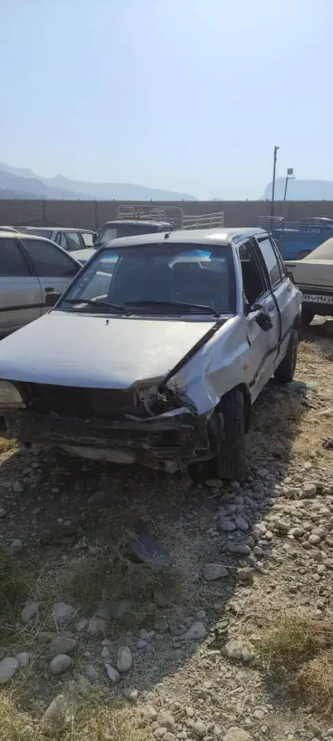 ماشین تصادفی پراید|خودرو سواری و وانت|نورآباد ممسنی, |دیوار