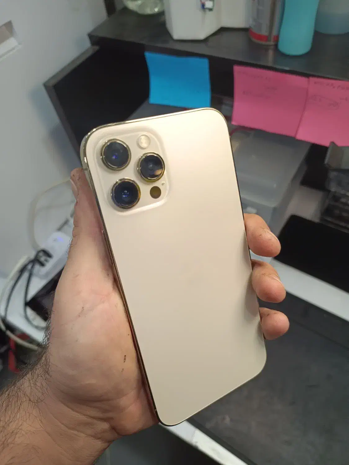 آیفون ۱۲ پرومکس طلایی|موبایل|آستارا, |دیوار