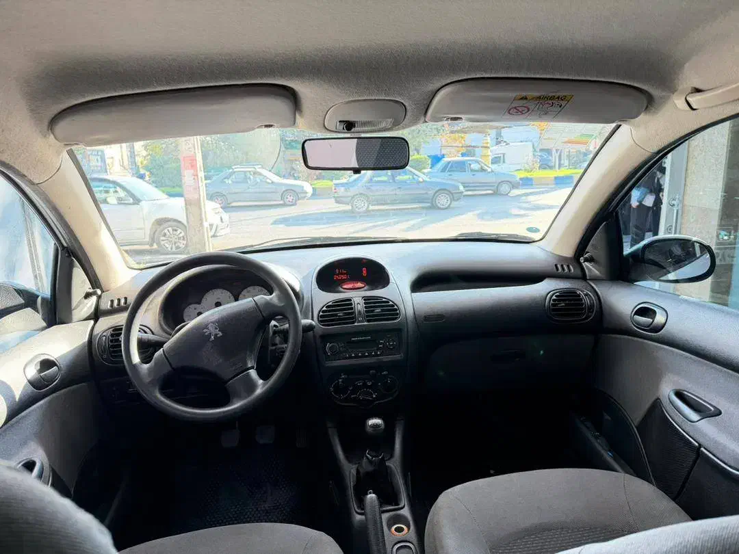 206 تیپ 2 سفید مدل 99 بی رنگ|خودرو سواری و وانت|آمل, |دیوار