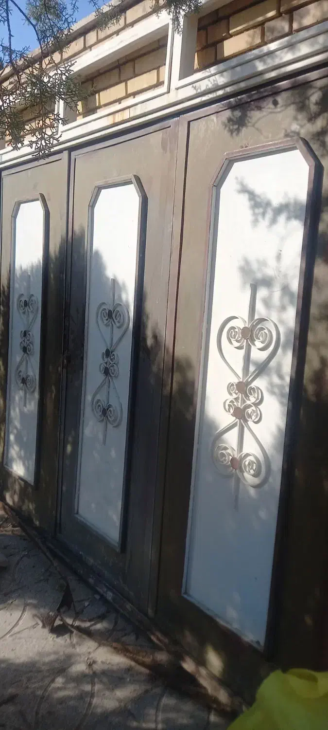 درب اهنی سه لنگه|مصالح و تجهیزات ساختمان|مهدی شهر, |دیوار