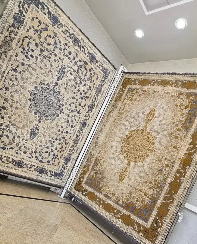 فرش طرح اشپزخانه/قالیچه عروسکی|فرش|شیراز, لاله|دیوار