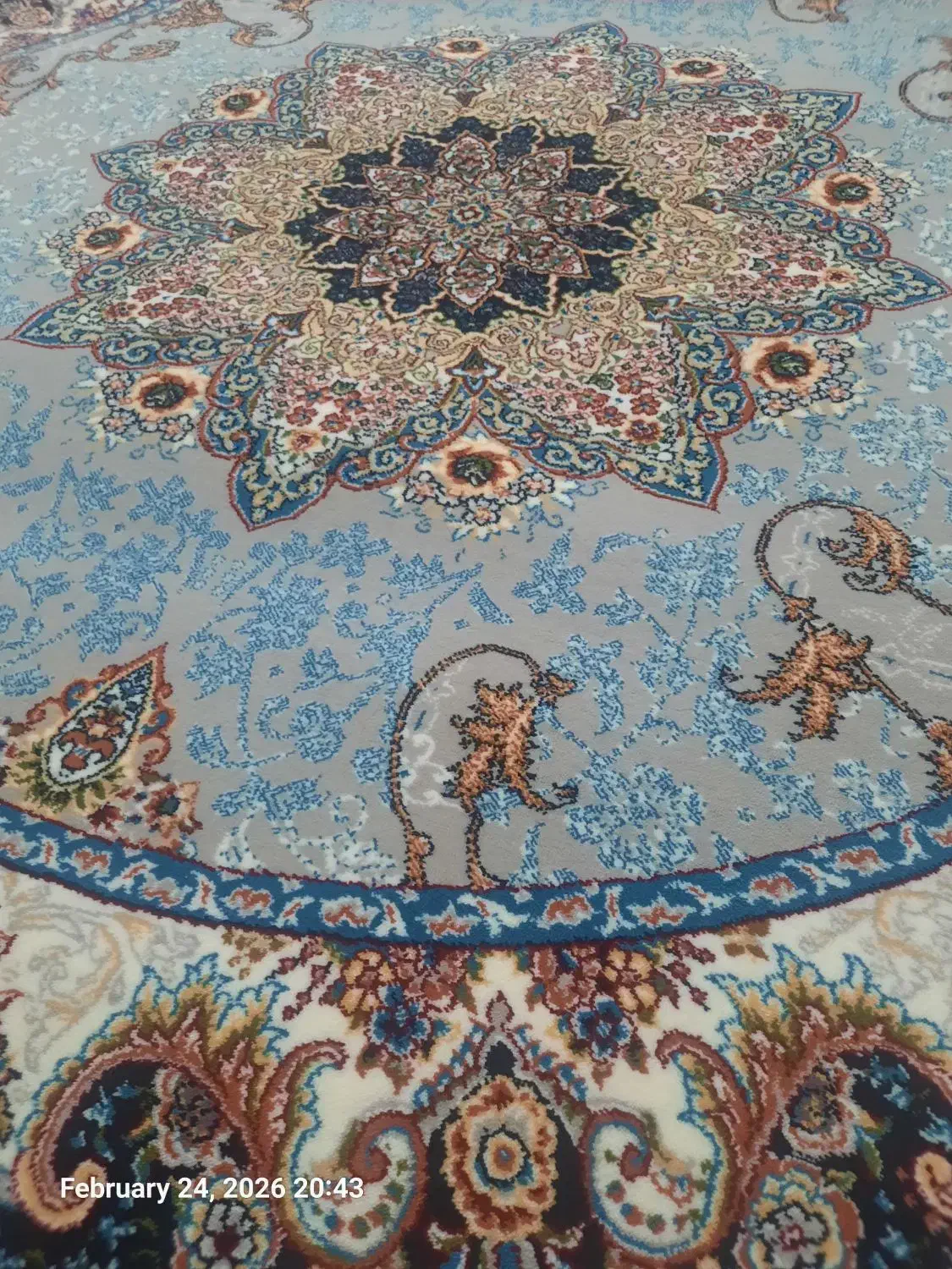 قالیچه گرد|فرش|مشهد, ابوذر|دیوار