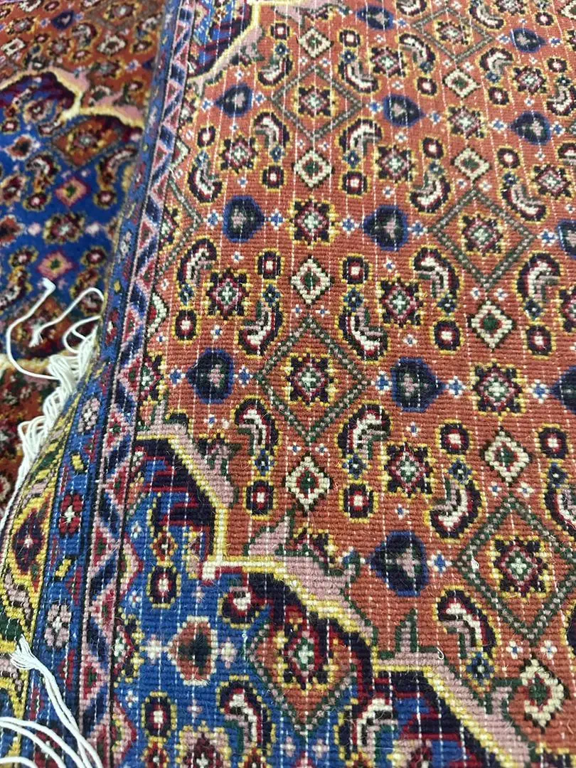 فرشید دست باف کناره پنج گل|فرش|اردبیل, |دیوار