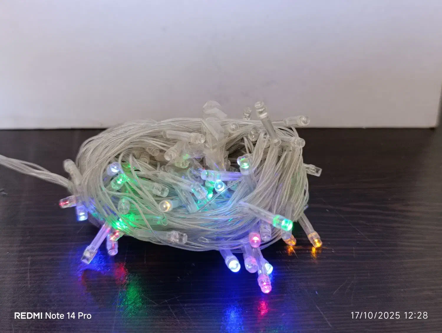 ریسه (چراغ کوچک رنگارنگ)|ریسه و چراغ تزئینی|بوکان, |دیوار