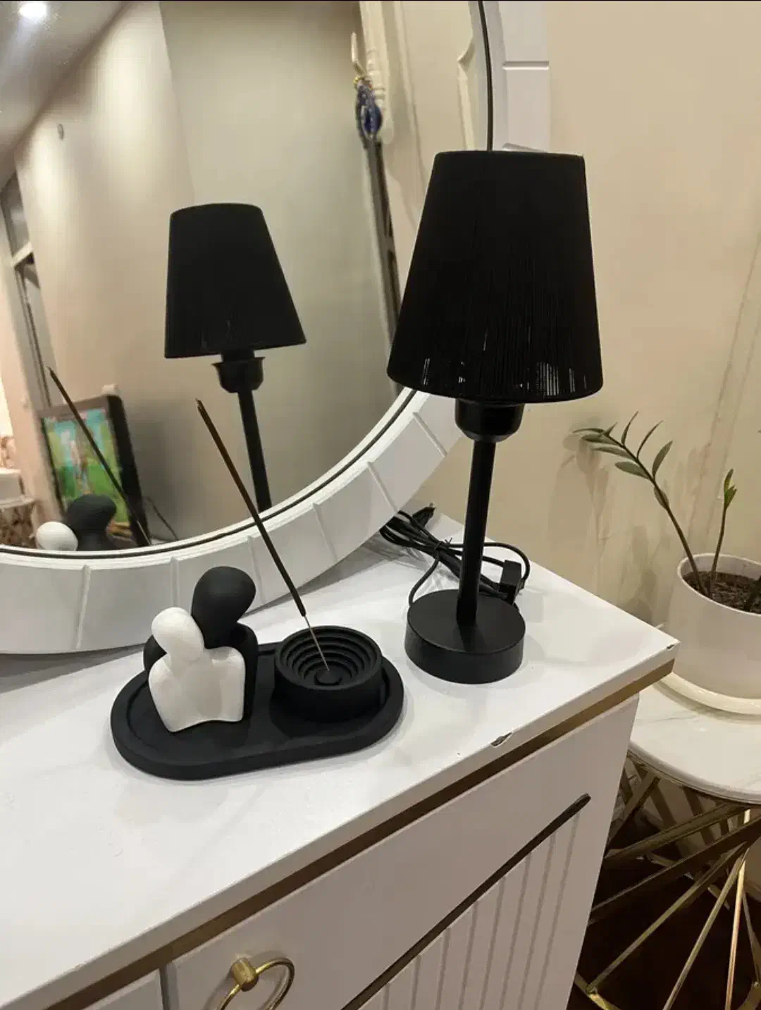 دو عدد اباژور مینیمال|چراغ خواب و آباژور|اهواز, کیان اباد|دیوار