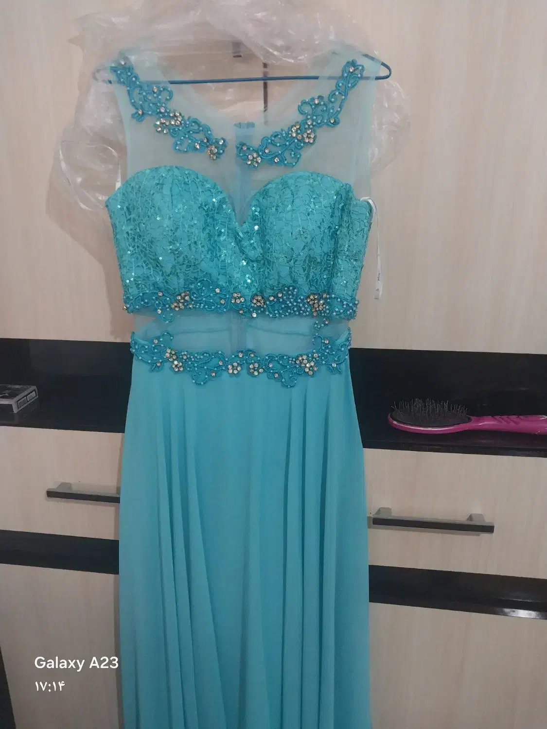 باسلام پیراهن مجلسی اصلااستفاده نشده|لباس|تربت‌حیدریه, بیمارستان رازی|دیوار