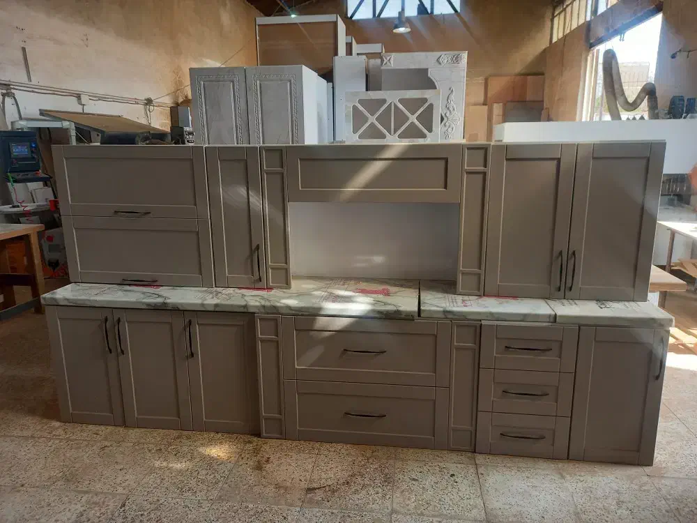 کابینت آشپزخانه اماده فلت کد۲۲|مصالح و تجهیزات ساختمان|قزوین, |دیوار