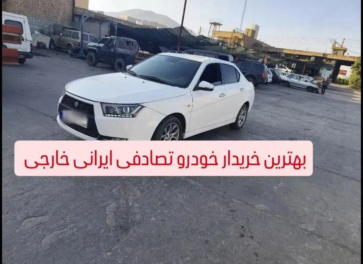 دنا پلاس اتوماتیک معاوضه با خودرو تصادفی|خودرو سواری و وانت|شیراز, احمدآباد|دیوار