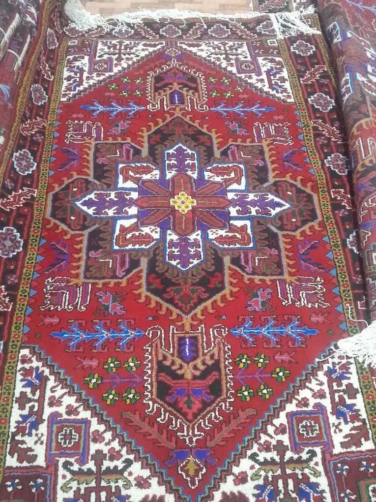 دوجفت فرش دستباف ۶متری دریک نقشه|فرش|خواجه, |دیوار