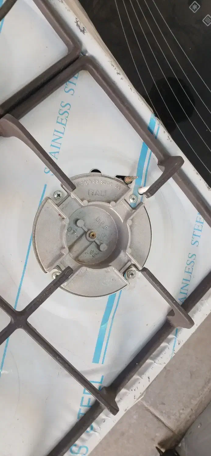 اجاق ۴شعله استیل زیگمور کوهاندار گاز صفحه|اجاق گاز و لوازم برقی پختوپز|قم, شهرک امام حسن|دیوار