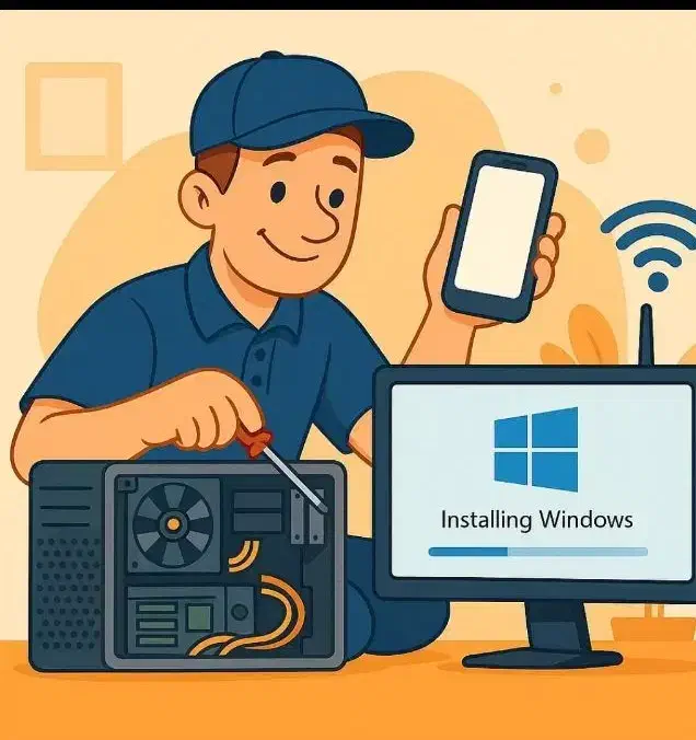 خدمات کامپیوتری و تعمیرات تخصصی سرویس در محل پرند.|خدمات رایانهای و موبایل|پرند, فاز ۲|دیوار