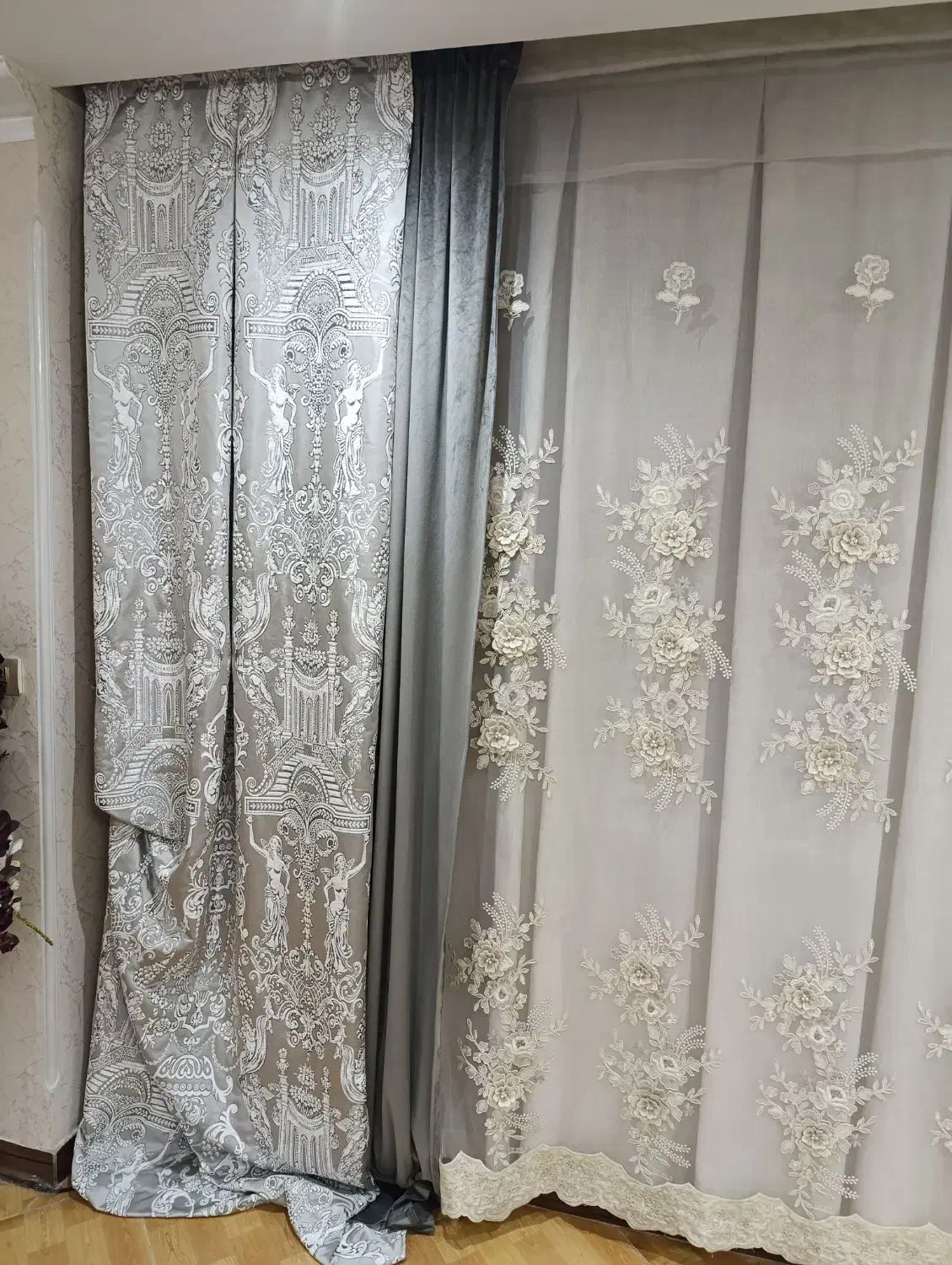 پرده سالم|پرده، رانر، رومیزی|تهران, شهرک دریا|دیوار