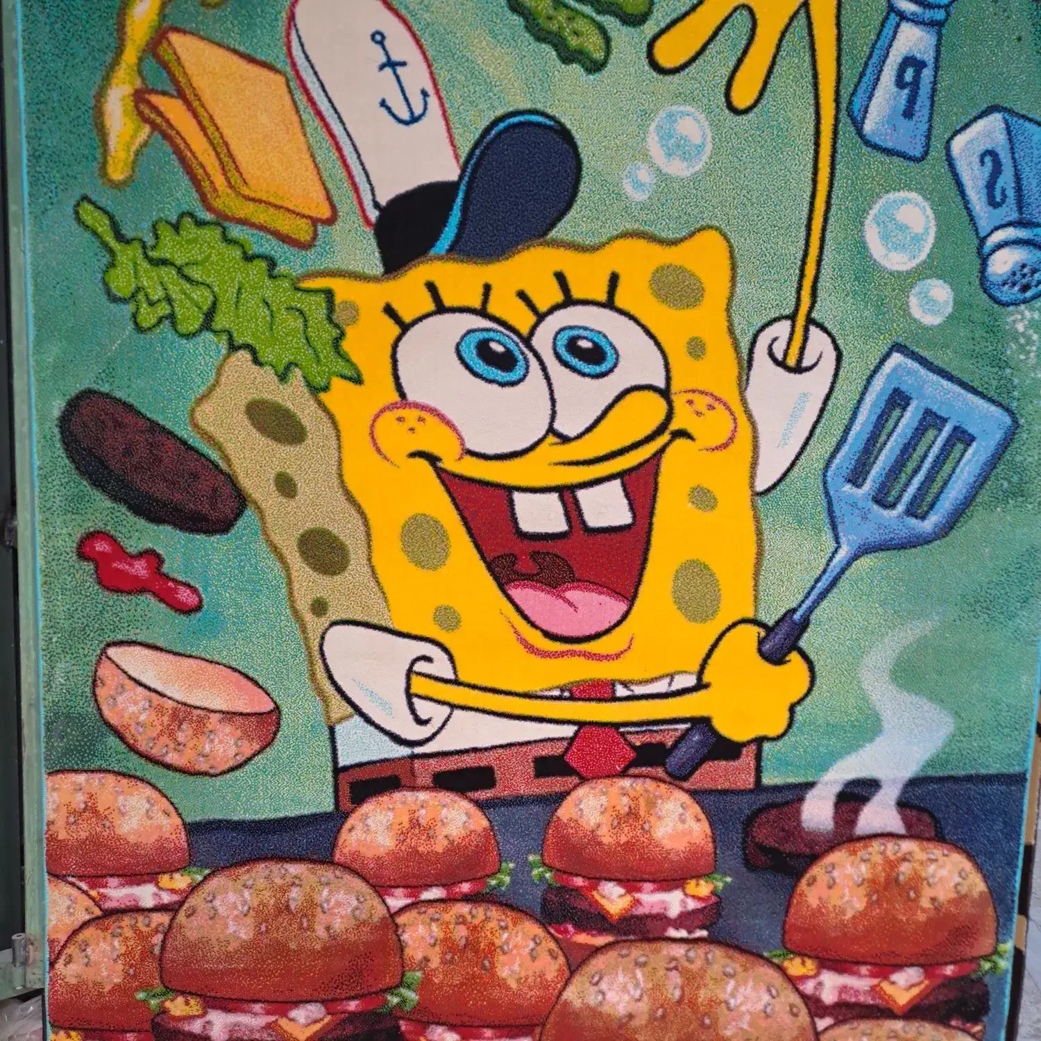 قالیچه۴ متری کارتنی اتاق کودک|فرش|اردبیل, |دیوار