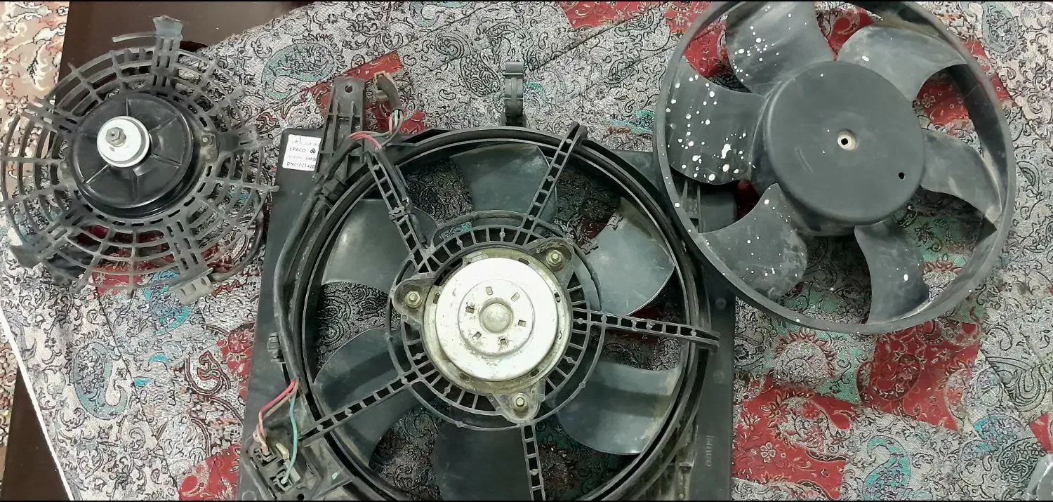 موتور فن کولر پراید وفن رادیات پراید|قطعات یدکی و لوازم جانبی|گلبهار, شهر جدید گلبهار|دیوار