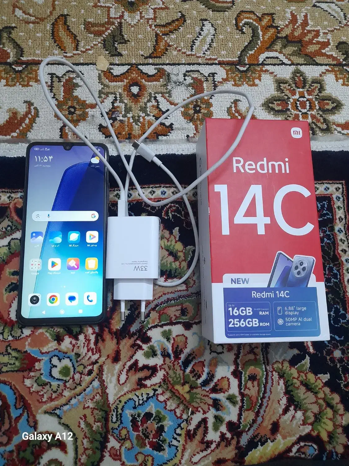 شیائومی ردمی 14c رام ۱۶ حافظه ۲۵۶|موبایل|پاکدشت, پاکدشت (مامازند)|دیوار