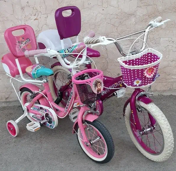 دوچرخه سایز ۱۶ و ۱۲ دخترانه|دوچرخه، اسکیت، اسکوتر|اصفهان, شهریار|دیوار