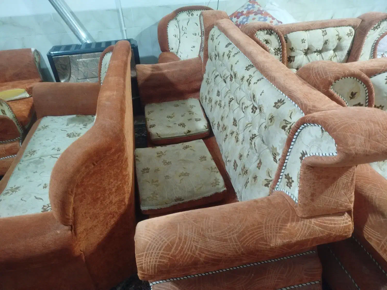 مبل|مبلمان خانگی و میز عسلی|مهریز, |دیوار