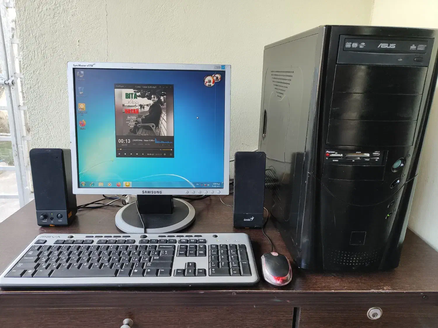 کامپیوتر ۳۸۰۰ رم ۴ ddr2 هارد ۳۲۰ گرافیک ۱|رایانه رومیزی|چالوس, |دیوار