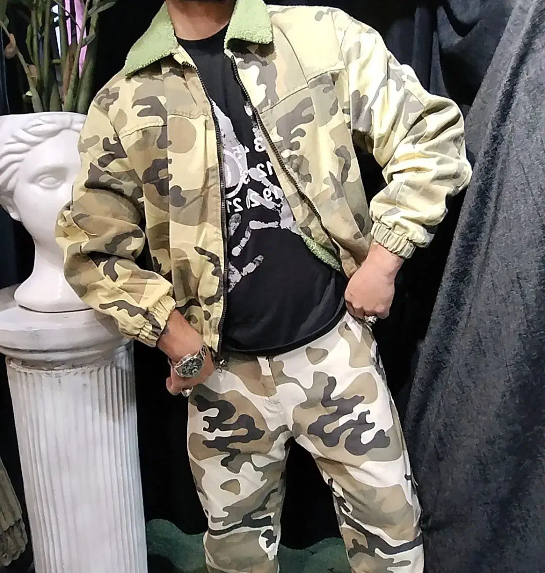 کاپشن چیریکی خوشرنگ|لباس|اصفهان, گرکان|دیوار