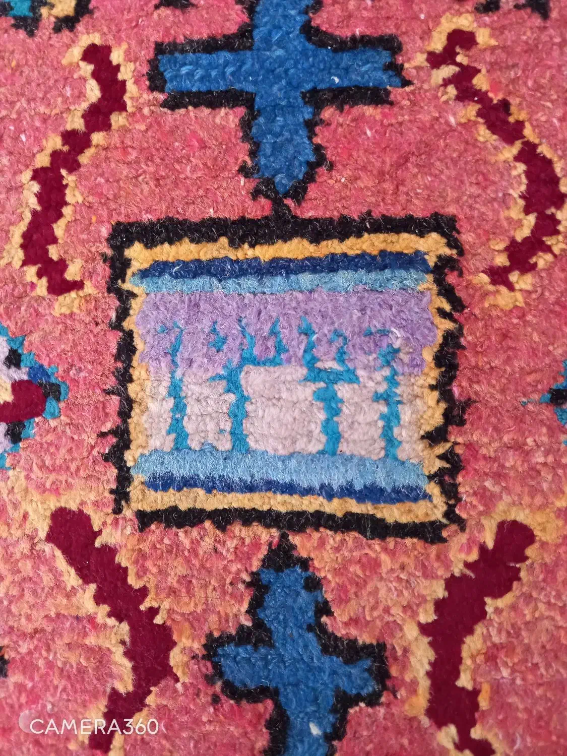 قالیچه آنتیک و قدیمی ۸۳ ساله|فرش|ابهر, |دیوار