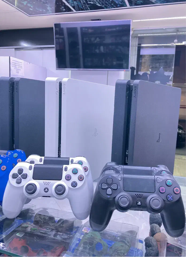 کنسول PS4 Slim|کنسول، بازی ویدئویی و آنلاین|بیرجند, |دیوار