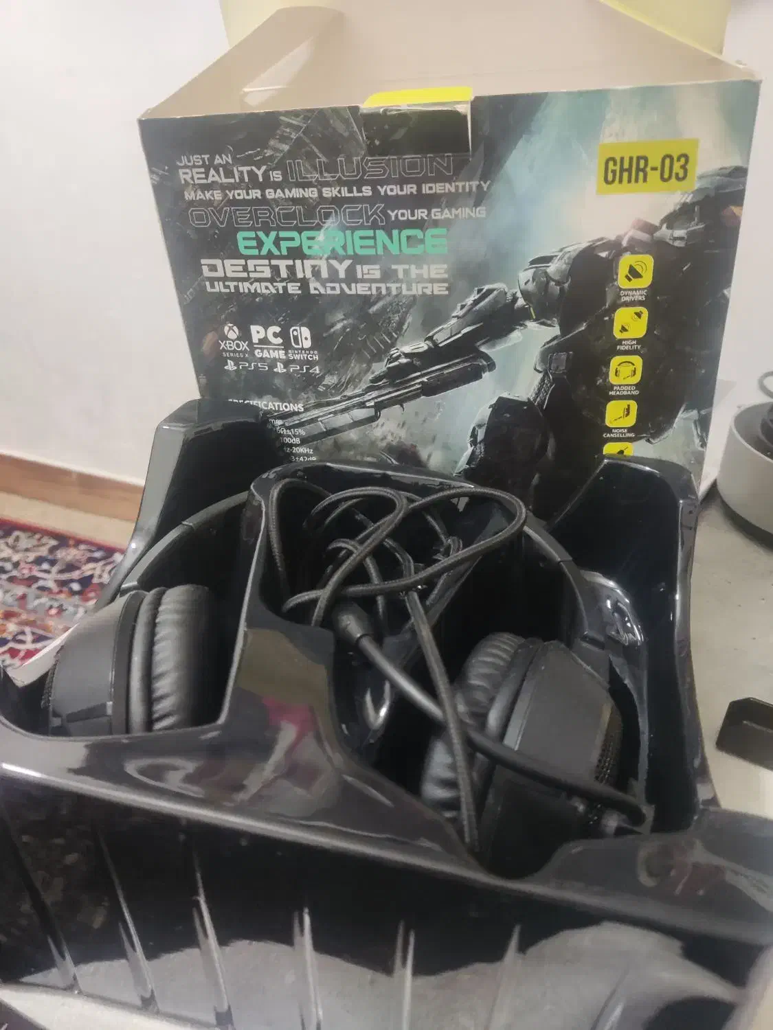 هدفون گیمینگ|کنسول، بازی ویدئویی و آنلاین|نجف‌آباد, شهید بهشتی|دیوار