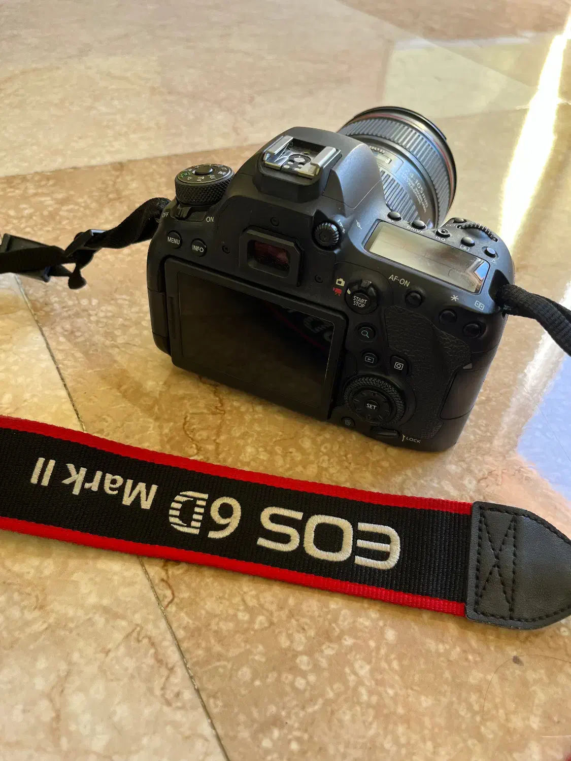 دوربین  Canon 6d mark ll با لنز Lenz 24-105 f4|دوربین عکاسی و فیلم‌برداری|تهران, درکه|دیوار