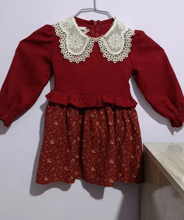 پیراهن عروسکی یلدایی سایز یک|کفش و لباس بچه|زاهدان, |دیوار