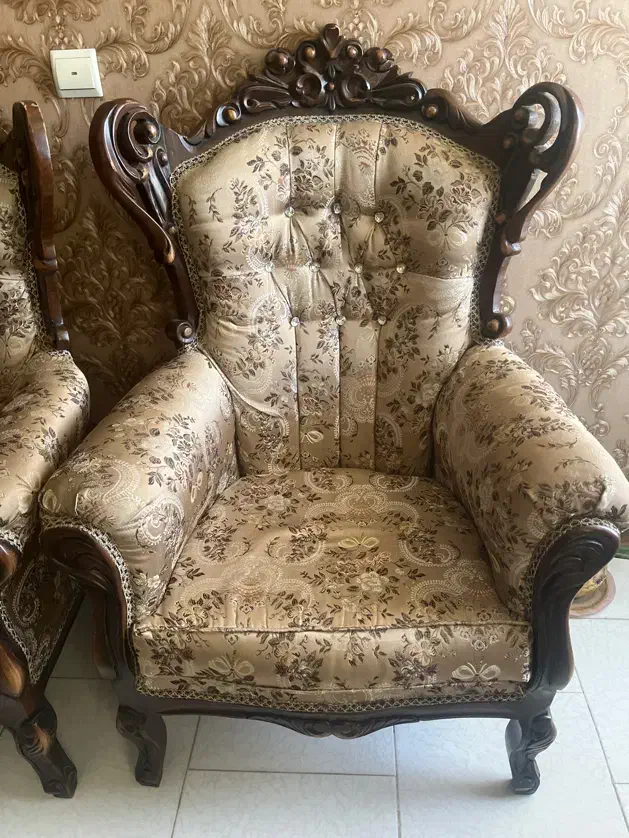 مبلمان سلطنتی|مبلمان خانگی و میز عسلی|الیگودرز, |دیوار