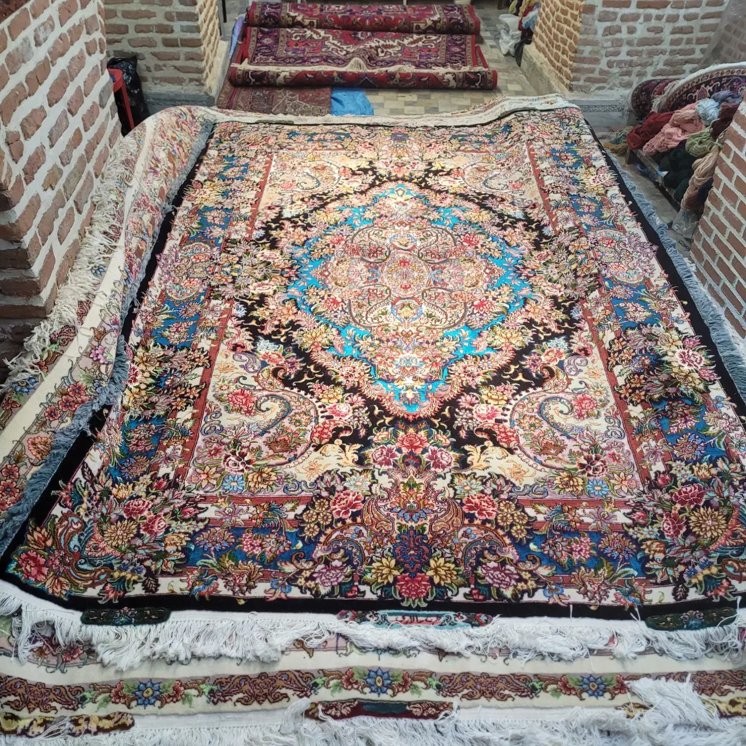 جفت ۶ نقشه سالاری|فرش|تبریز, |دیوار