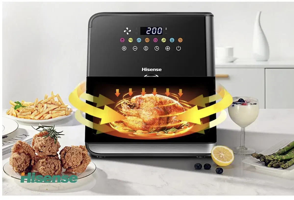 هواپز و سرخ کن هایسنز ده لیتری نو|اجاق گاز و لوازم برقی پختوپز|شیراز, غدیر جنوبی|دیوار