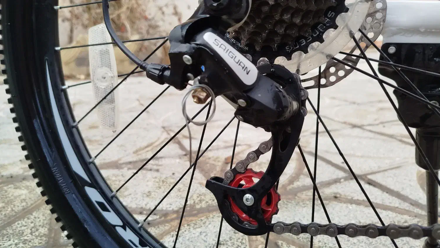 دوچرخه26المینیوم|دوچرخه، اسکیت، اسکوتر|زاغه, |دیوار