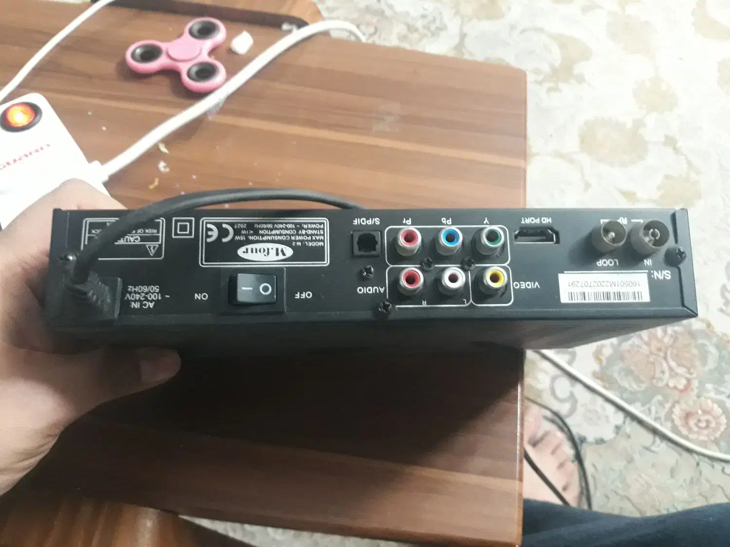 گیرنده دیجیتال|پخش‌کننده DVD و ویدیو|مبارکه, |دیوار