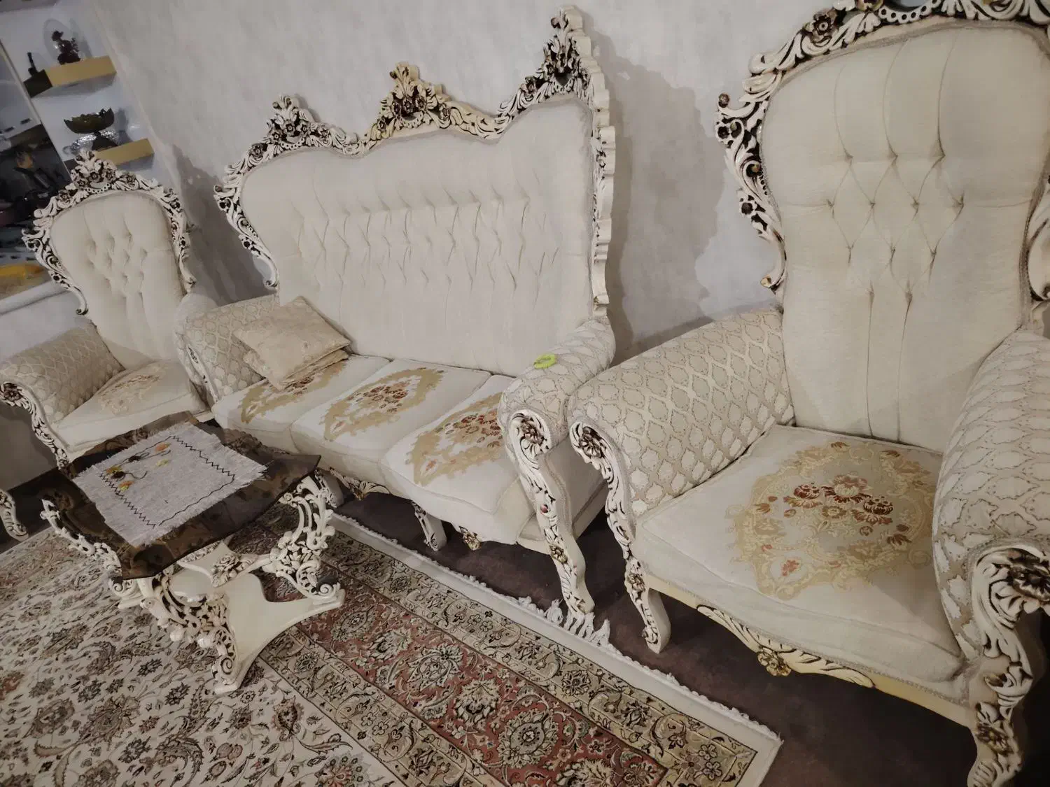 مبل 9نفره استیل|مبلمان خانگی و میز عسلی|تربت‌حیدریه, یحیی آباد|دیوار