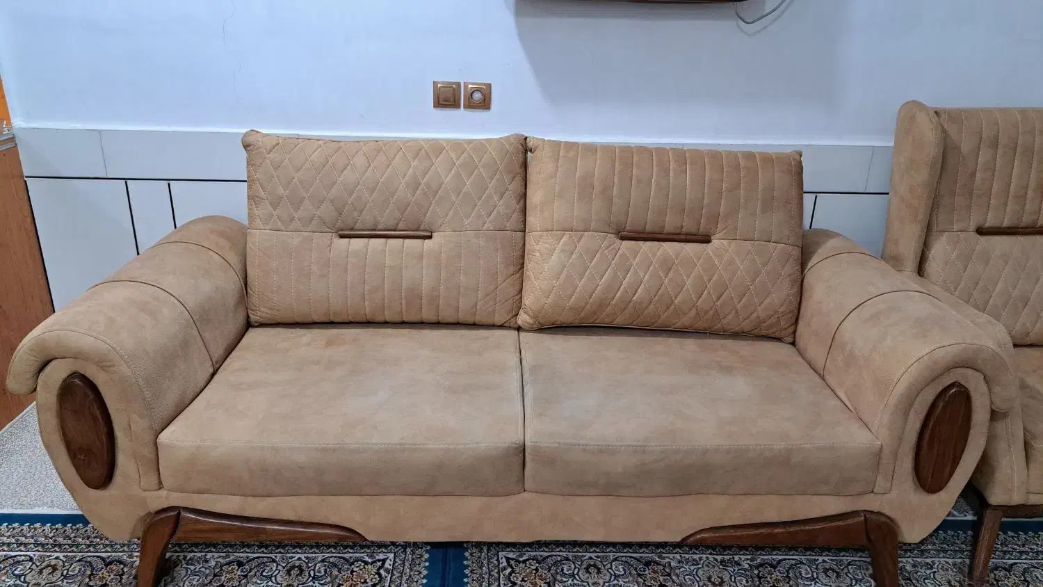 مبل ۷ نفره|مبلمان خانگی و میز عسلی|شوش, |دیوار