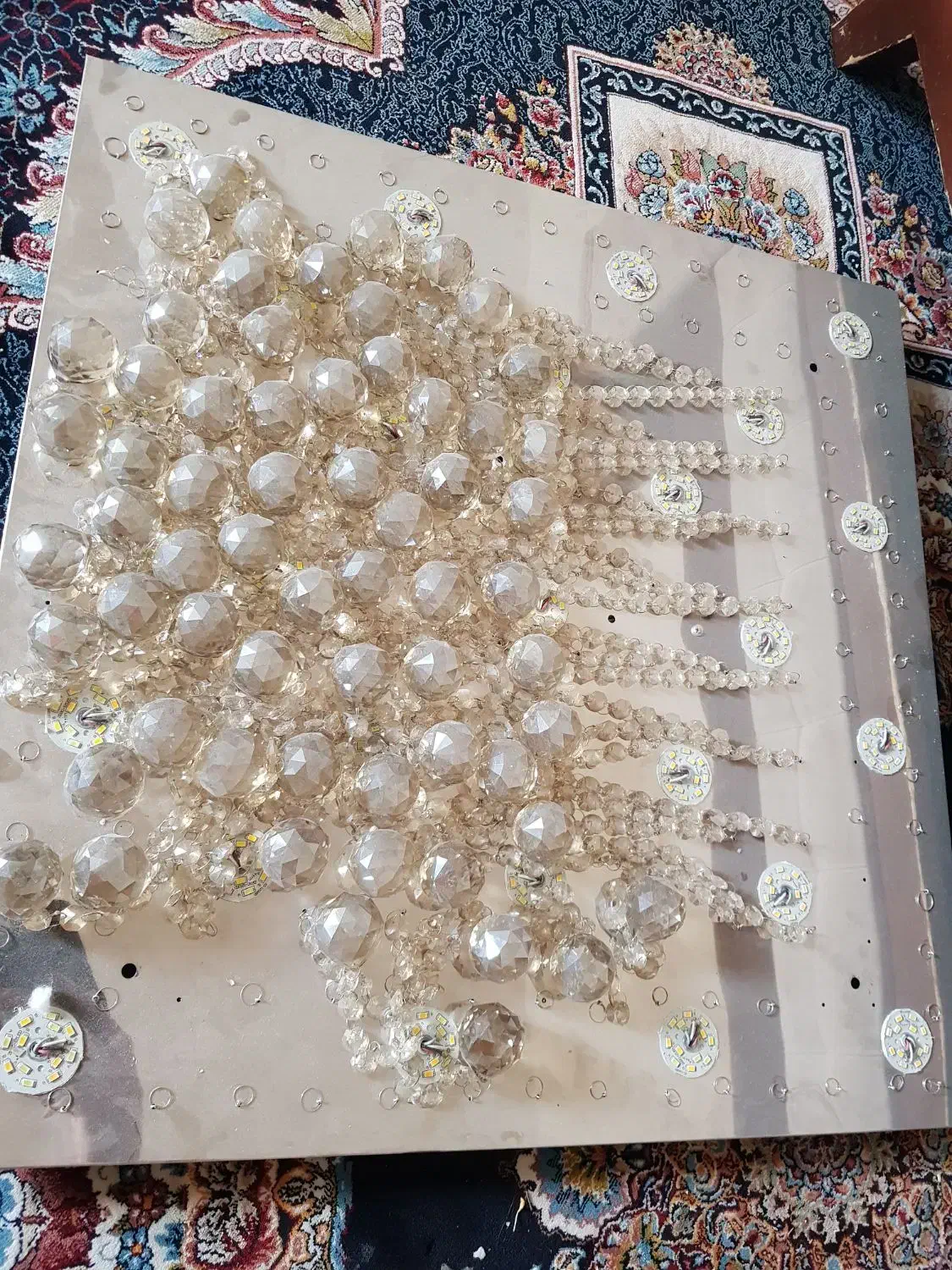 لوستر|لوستر و چراغ آویز|سنندج, |دیوار